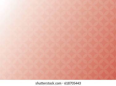 Abstract vector background red and white business of overlap circles beautiful.