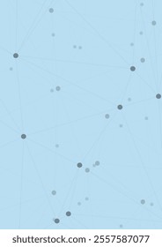 Abstract vector background reminiscent of neural networks