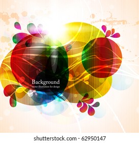 abstract vector background for retro design. eps 10