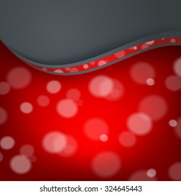 abstract vector background with round elements and copy space. Eps10