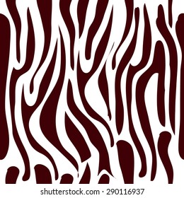 Abstract vector background. Safari collection. Zebra seamless pattern. Brown. Backgrounds & textures shop.