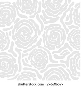 Abstract vector background. Safari collection. Seamless floral pattern. African roses. Zebra print. Light grey. Backgrounds & textures shop.