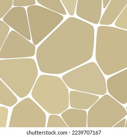 Abstract vector background. Sample. Beige pebbles.