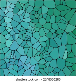 Abstract vector background. Sample. Blue pebbles.