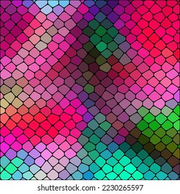 Abstract vector background. Sample. Color pebbles.