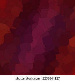 Abstract vector background. Sample. Color cubes.