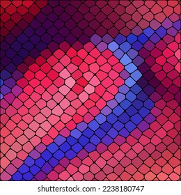 Abstract vector background. Sample. Color pebbles.