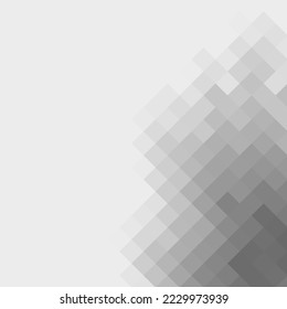 Abstract vector background. Sample. Gray pixel.