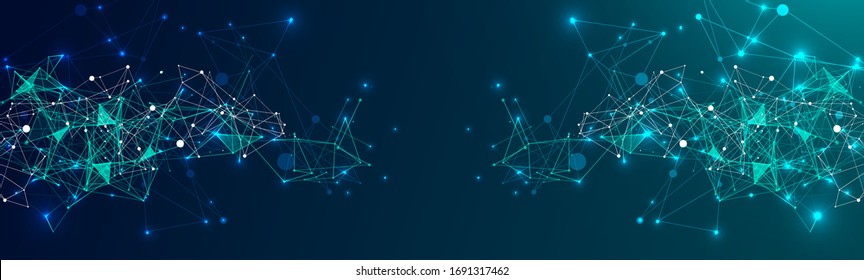 Abstract vector background, scientific direction.