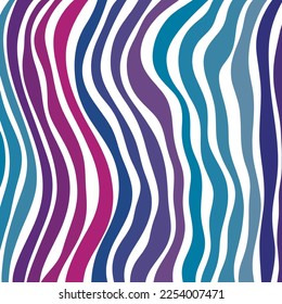 Abstract vector background  seamless curved vertical wave stripes  multicolored gradient soft illustration  Color bands for wallpaper  backgrounds  wrapping paper  backdrops  pillows  blankets  rugs  