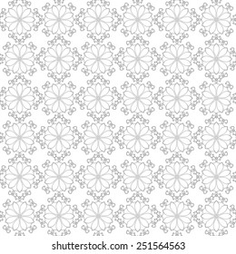 Abstract vector background Seamless floral texture