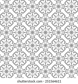 Resumen de fondo vectorial Seamless floral textura