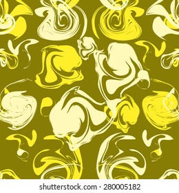 Abstract vector background. Seamless abstract pattern. Green background