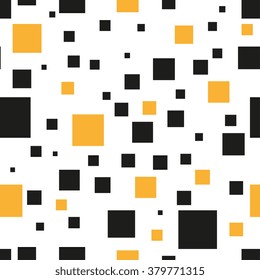 Abstract vector background. Seamless Squares Pattern