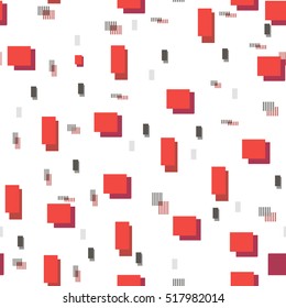 Abstract vector background. Seamless Squares Pattern