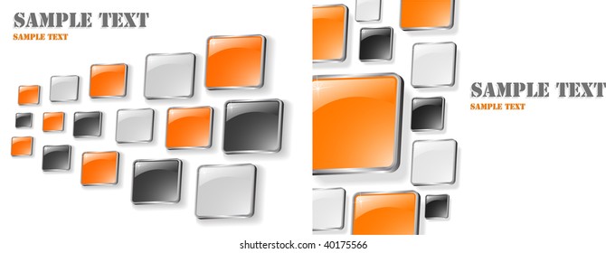 the abstract vector background set