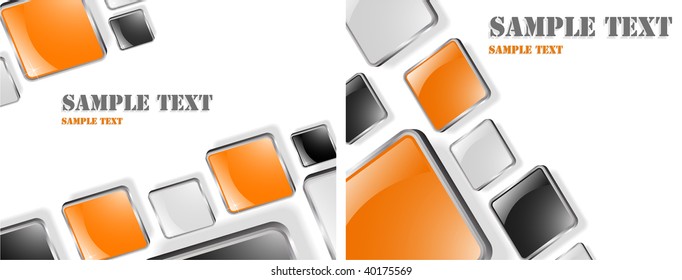 the abstract vector background set
