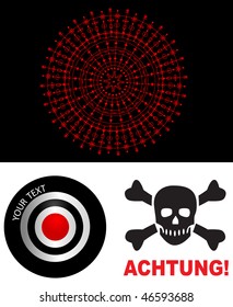 Abstract vector background set