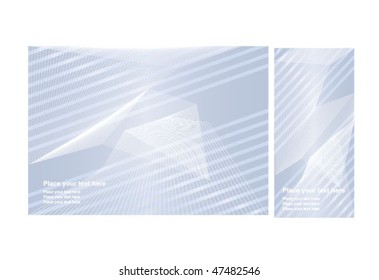  Abstract vector background set