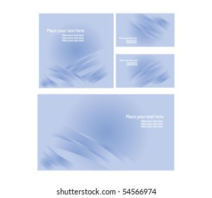 abstract vector background set
