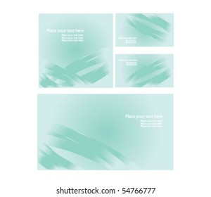 abstract vector background set