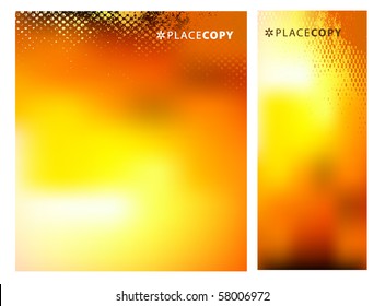 abstract vector background set