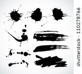Abstract vector background set for design use.
