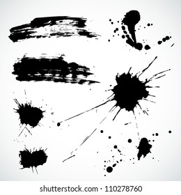 Abstract vector background set for design use.