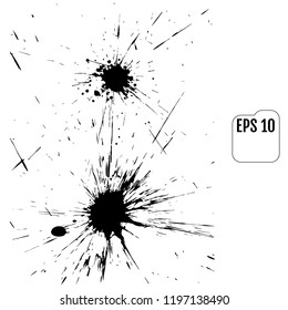 Abstract vector background set for design use.