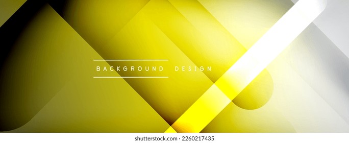 Abstract vector background. Shadow lines and lights with round elements and circles composition. Vector Illustration For Wallpaper, Banner, Background, Card, Book Illustration, landing page