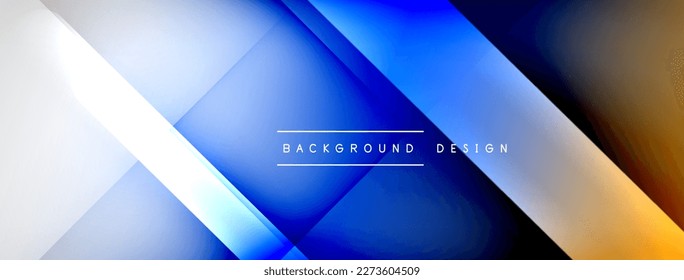 Abstract vector background. Shadow lines and lights with round elements and circles composition. Vector Illustration For Wallpaper, Banner, Background, Card, Book Illustration, landing page