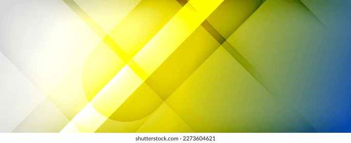 Abstract vector background. Shadow lines and lights with round elements and circles composition. Vector Illustration For Wallpaper, Banner, Background, Card, Book Illustration, landing page