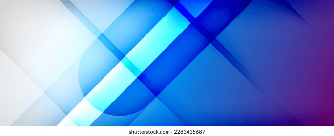 Abstract vector background. Shadow lines and lights with round elements and circles composition. Vector Illustration For Wallpaper, Banner, Background, Card, Book Illustration, landing page
