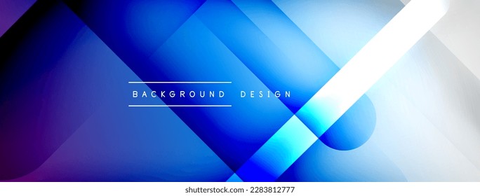 Abstract vector background. Shadow lines and lights with round elements and circles composition. Vector Illustration For Wallpaper, Banner, Background, Card, Book Illustration, landing page