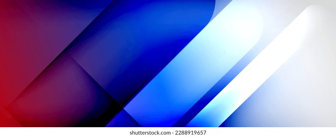 Abstract vector background. Shadow lines and lights with round elements and circles composition. Vector Illustration For Wallpaper, Banner, Background, Card, Book Illustration, landing page