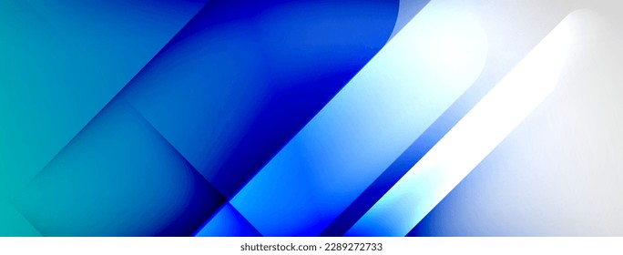 Abstract vector background. Shadow lines and lights with round elements and circles composition. Vector Illustration For Wallpaper, Banner, Background, Card, Book Illustration, landing page