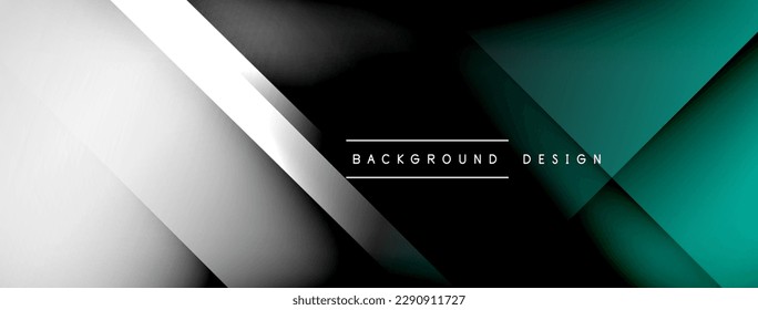 Abstract vector background. Shadow lines and lights with round elements and circles composition. Vector Illustration For Wallpaper, Banner, Background, Card, Book Illustration, landing page