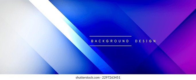 Abstract vector background. Shadow lines and lights with round elements and circles composition. Vector Illustration For Wallpaper, Banner, Background, Card, Book Illustration, landing page