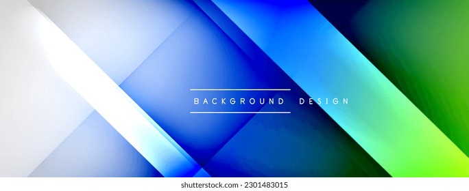 Abstract vector background. Shadow lines and lights with round elements and circles composition. Vector Illustration For Wallpaper, Banner, Background, Card, Book Illustration, landing page