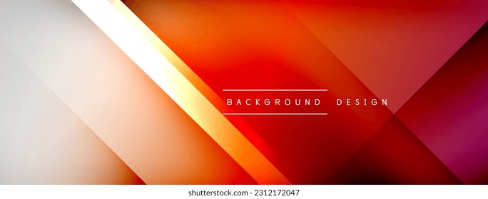 Abstract vector background. Shadow lines and lights with round elements and circles composition. Vector Illustration For Wallpaper, Banner, Background, Card, Book Illustration, landing page
