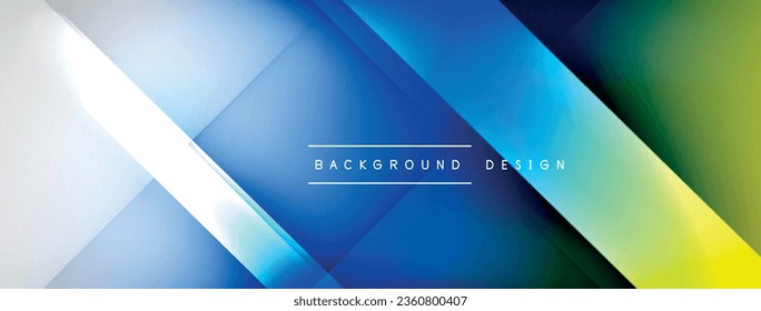 Abstract vector background. Shadow lines and lights with round elements and circles composition. Vector Illustration For Wallpaper, Banner, Background, Card, Book Illustration, landing page