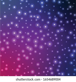 Abstract vector background with shining neon lights.
