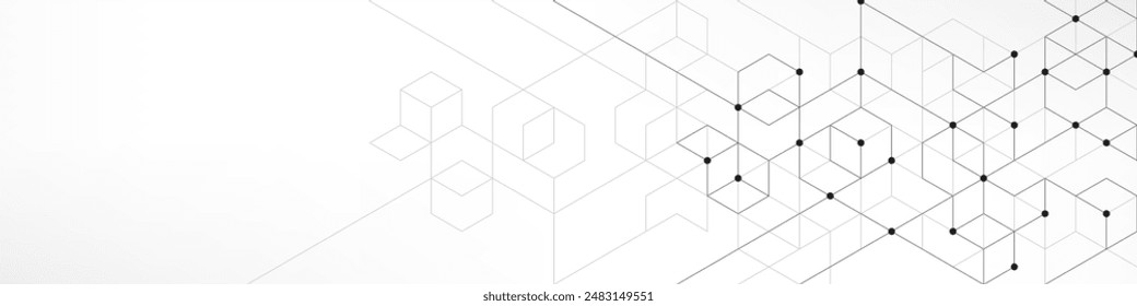 Fondo de Vector Abstractas con figuras geométricas simples y puntos. Elemento de Diseño gráfico y patrón de forma poligonal