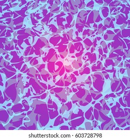 Abstract vector background simulating texture illuminated pink water