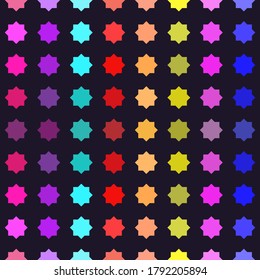 Resumen de fondo vectorial con círculos de color liso.