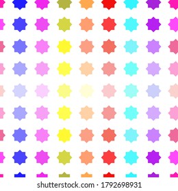 Resumen de fondo vectorial con círculos de color liso.