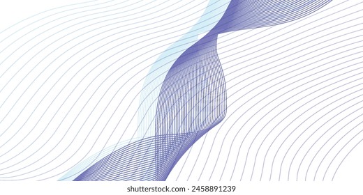 Fondo de Vector Abstractas con onda de color suave. líneas onduladas de Smoke. ilustración vectorial