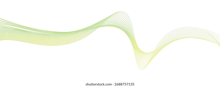 Fondo de Vector Abstractas con onda de color suave. Smoke líneas onduladas
