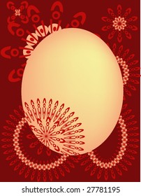 abstract vector background with space for text