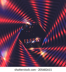 Abstract vector background sparkling.